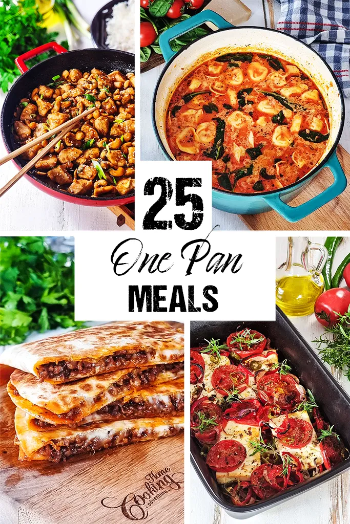 25 One Pan Meals – Home Cooking Adventure