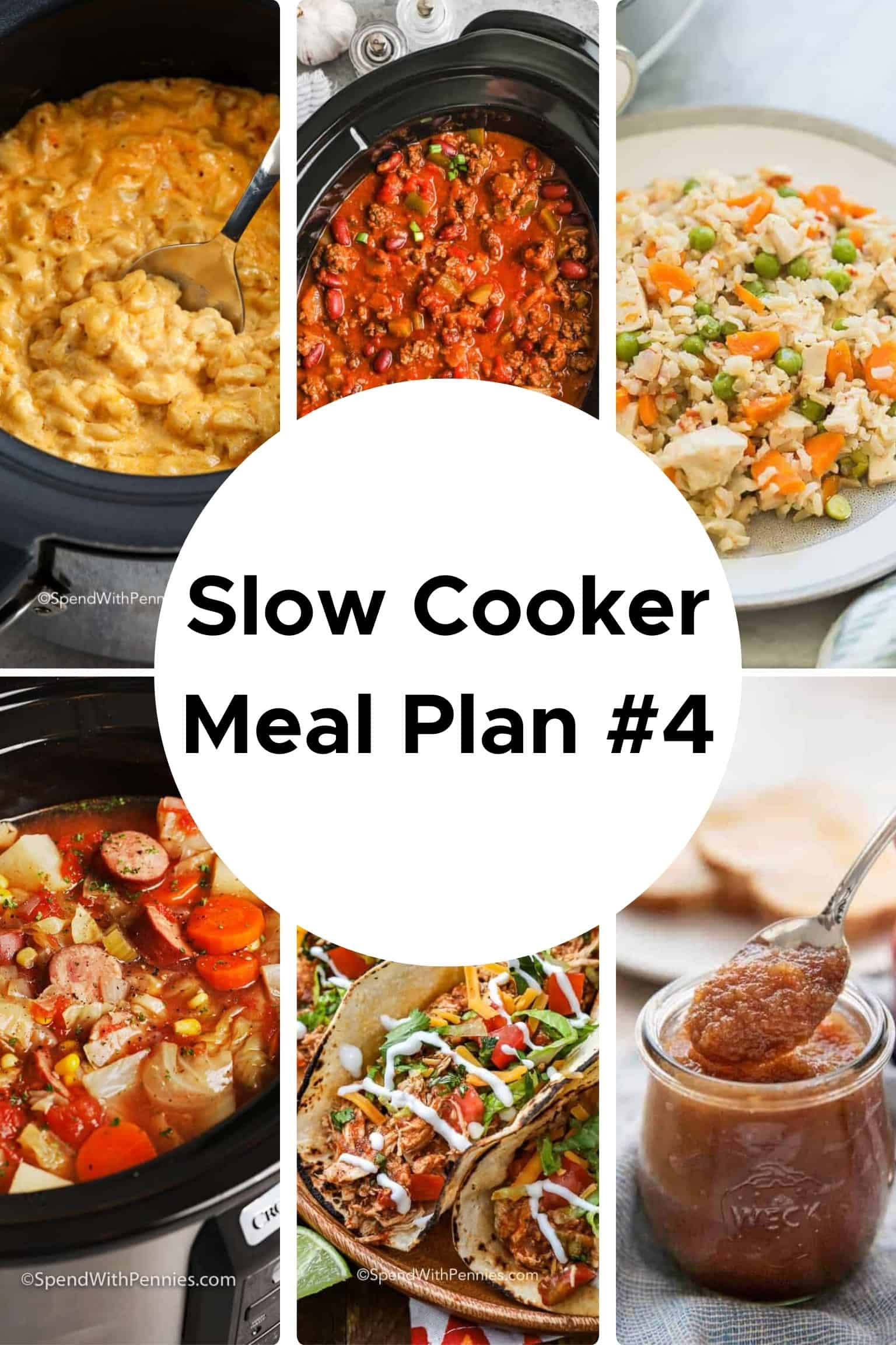 Slow Cooker Meal Plan #4