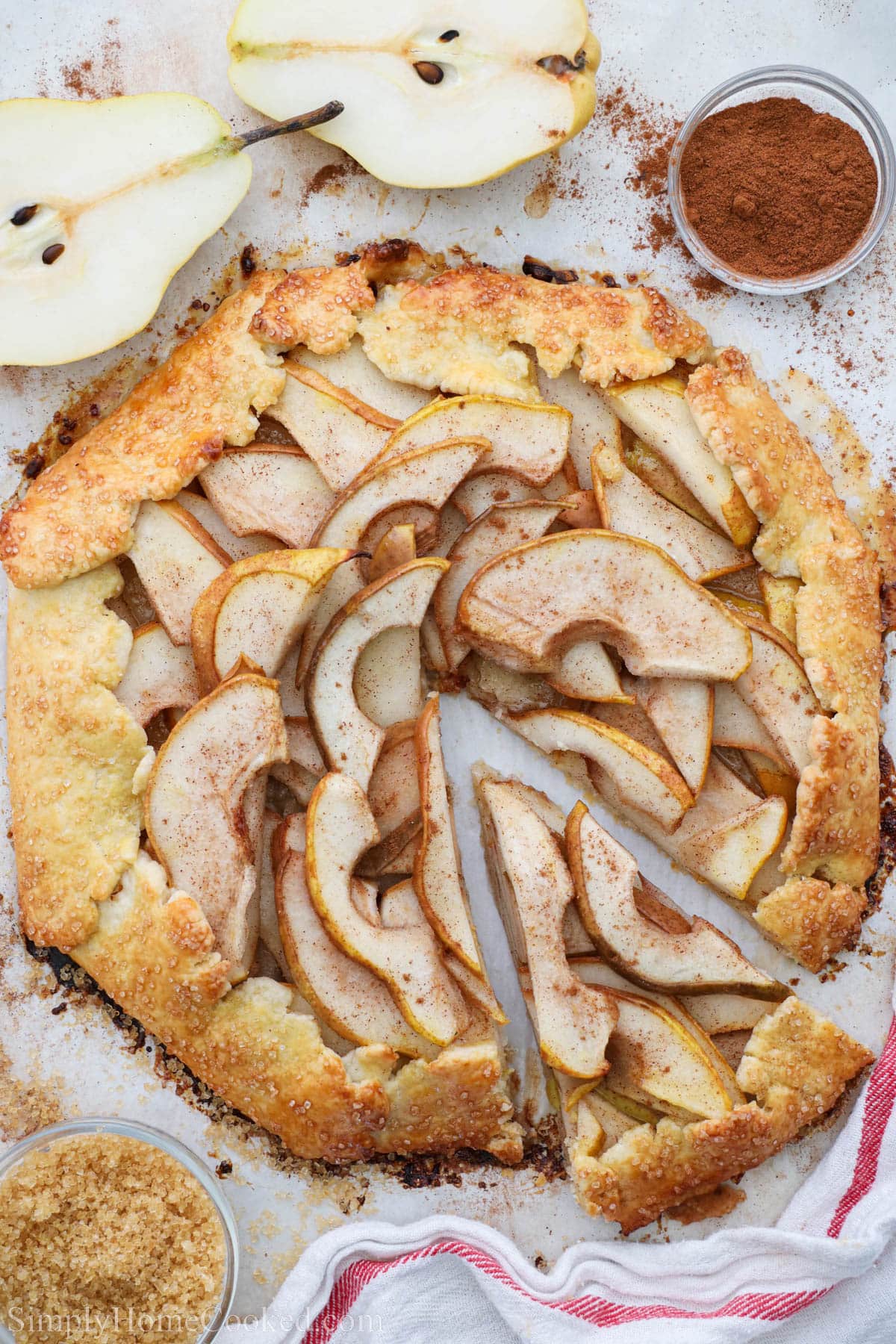 Pear Galette – Simply Home Cooked